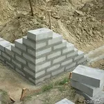 Фундаментный блок бетонный