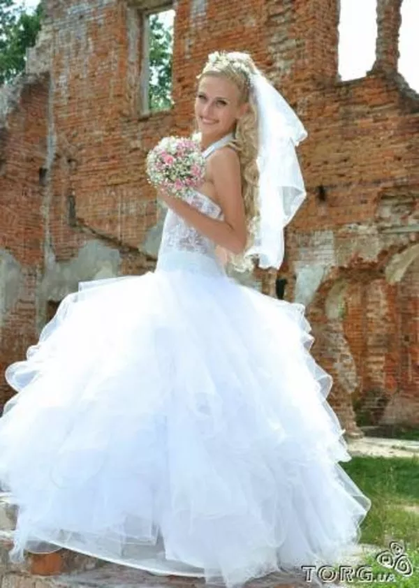 продам шикарное свадебное платье! 4